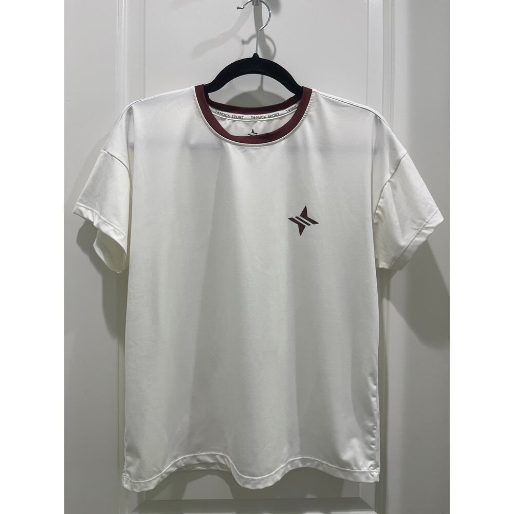 Tuckernuck Athletic White Crew Neck T-Shirt Sz XS